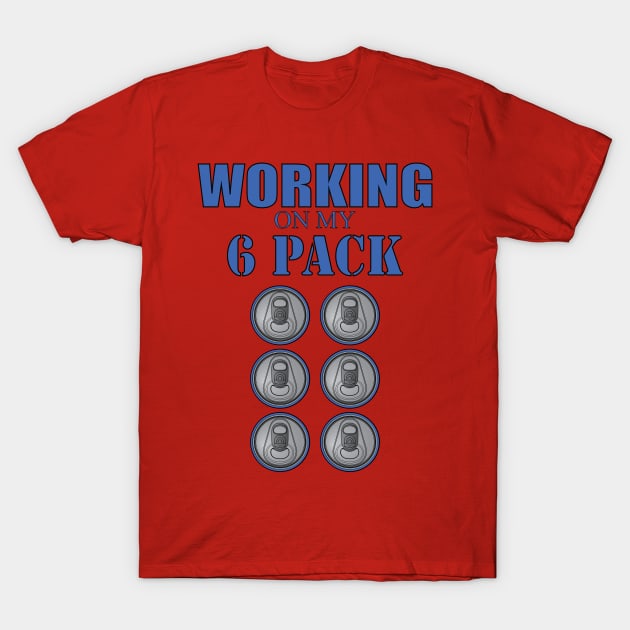 Working on my 6 Pack T-Shirt by RCLWOW